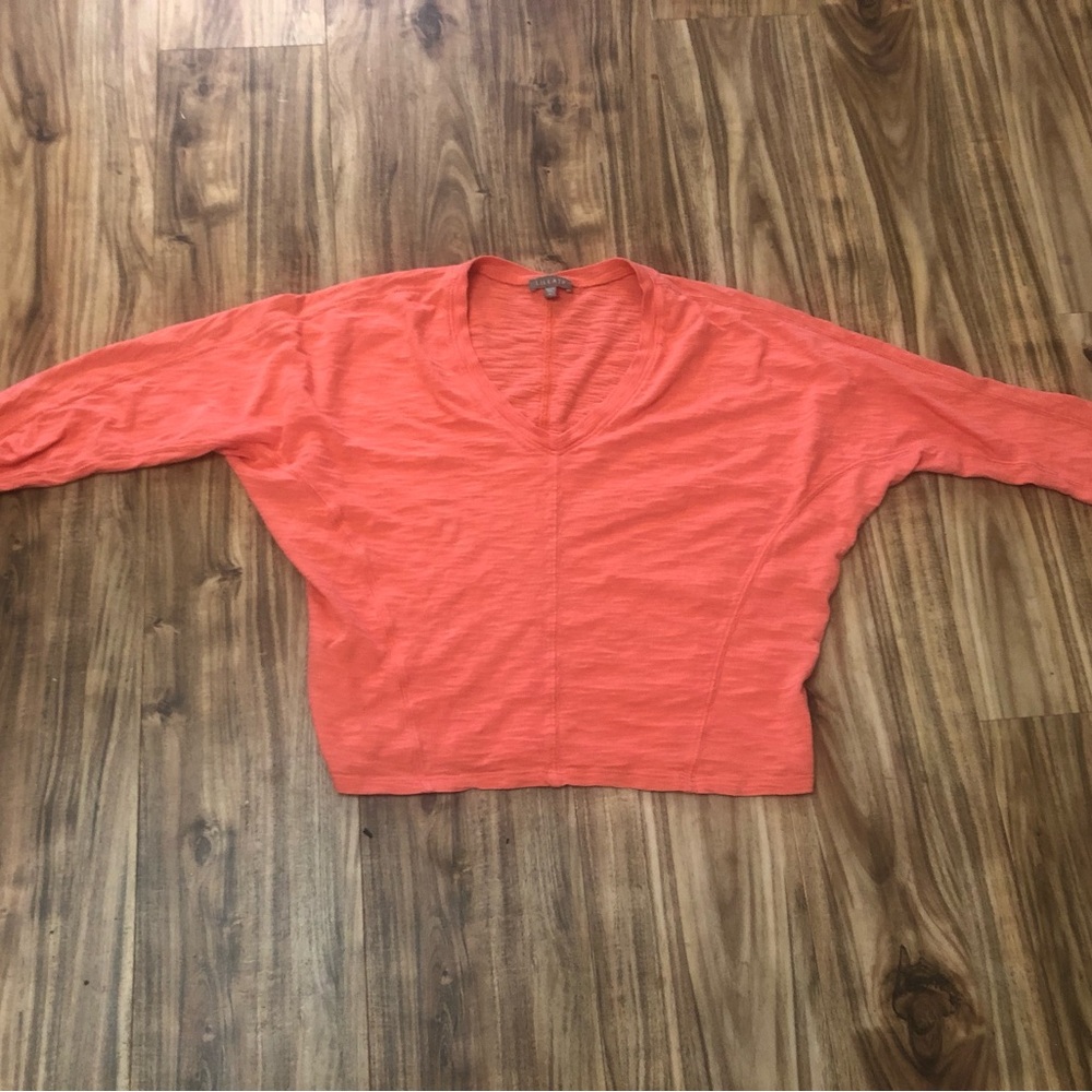 Lilla P Orange 3/4 length Shirt